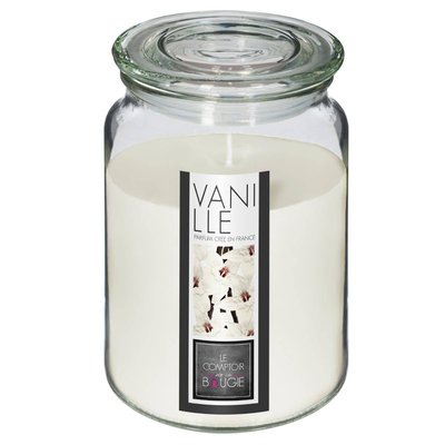 Bougie parfumée pot en verre avec couvercle ATMOSPHERA