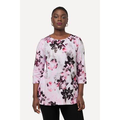 T-shirt en coton Pima. Col rond et manches ULLA POPKEN