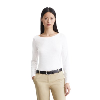 T-shirt long régulier en coton biologique MARC O'POLO