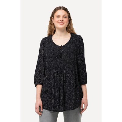 Blouse smockée à pois ULLA POPKEN