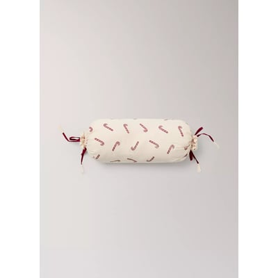 Coussin rond imprimé de Noël MANGO HOME