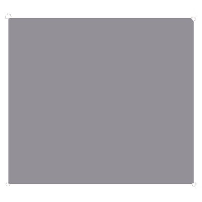 Toile ombrage carrée gris 300x300cm WADIGA
