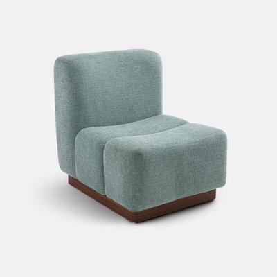 Fauteuil bas tissu texturé Podo LA REDOUTE INTERIEURS