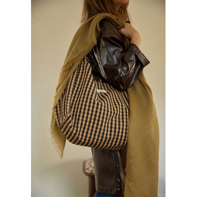 Sac à main en coton imprimé Vichy GABRIELLE PARIS