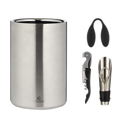 4-Piece White Wine Barware Set VINERS