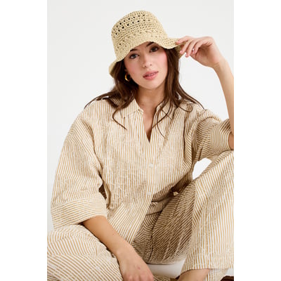 Blouse boyfriend manches 3/4 CACHE CACHE