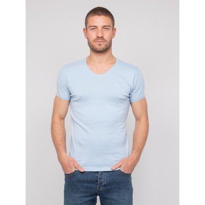 T Shirt Col V Coton Worko RITCHIE