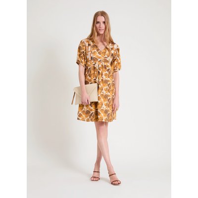 Robe ample imprimée col V SOPHIE NAF NAF
