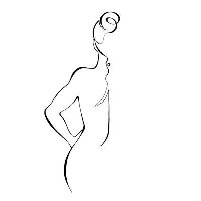 Tableau Croquis de femme HEXOA