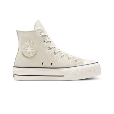 Converse chuck taylor beige plateforme La Redoute
