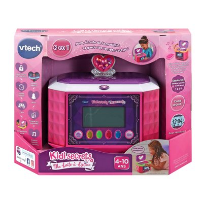 Kidisecrets - ma boite à bijoux (rose) VTECH