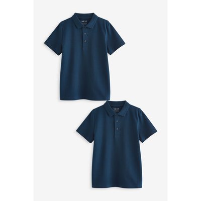 Polos d'école manches courtes, lot de 2 NEXT