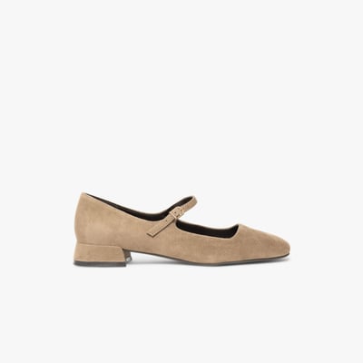 Ballerine en cuir BEATRIZ BOCAGE