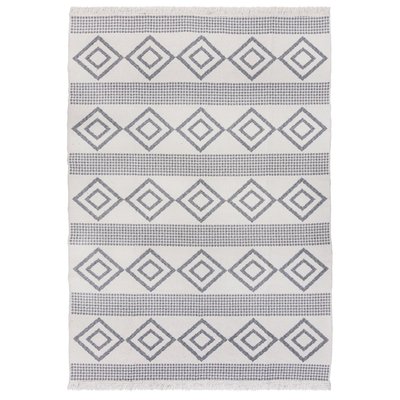 Tapis moderne style berbère en coton TOTO NOVATREND