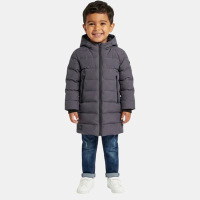 Doudoune longue zippée à capuche COCOON LEE COOPER