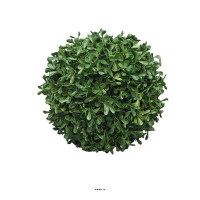 Boule de buis factice feuilles PE protection ARTIFICIELLES