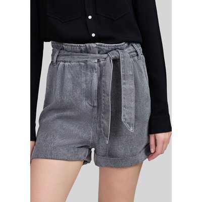 Shorts a vita alta con cintura IKKS
