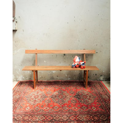 Banc en bois Antoine N°439 - Bon état DEBONGOUT