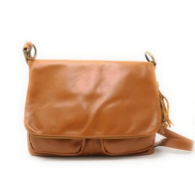 Sac bandoulière en cuir souple italien AVRIL OH MY BAG