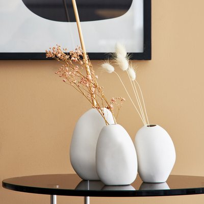 Confezione da 3 vasi in ceramica H9,5/10/12 cm, Hedna LA REDOUTE INTERIEURS