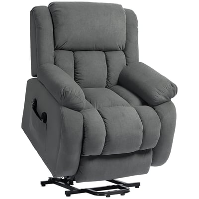 Fauteuil releveur multifonctionnel Velours HOMCOM