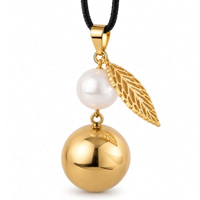 Bola de grossesse Collier, perle et feuille BOLA SEVIRA BOLA