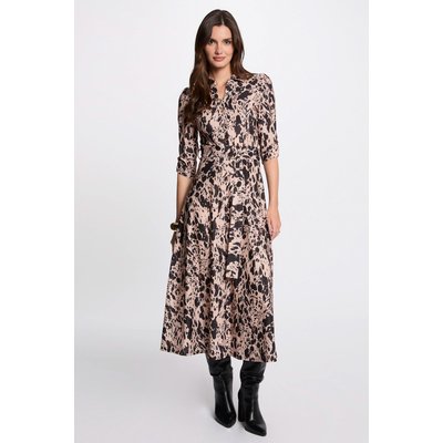 Robe midi droite imprimée MORGAN