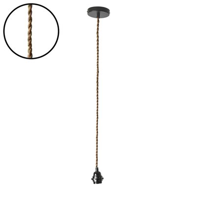Suspension à douille avec câble torsadé en corde OPJET
