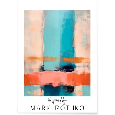 Affiche Mark Rothko n°9 L'AFFICHERIE