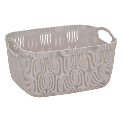 PANIER 6,5L BLEU GRIS LEAF 5FIVE SIMPLY SMART