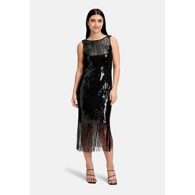 Robe de soirée à encolure bateau VERA MONT