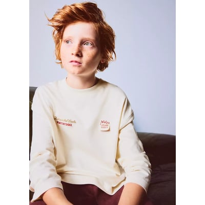 T-shirt oversize imprimé MANGO KIDS