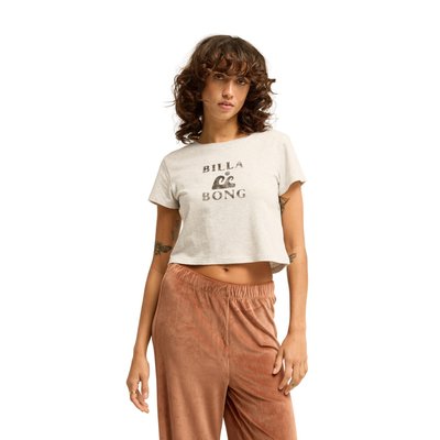 T shirt manches courtes SURFING IN TOWN CROP BILLABONG