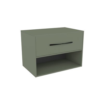Meuble de salle de bain  avec rangement + plan vasque à poser  GALAXY ALLIBERT