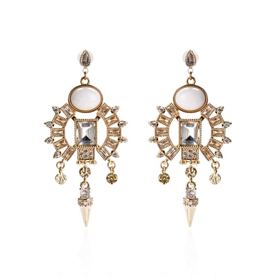 Boucles d'oreilles pendantes avec perles ROMANSS HIPANEMA
