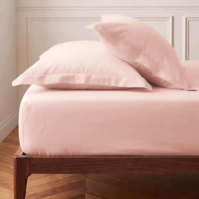 Drap housse bonnet 40 cm en percale coton SOFT PERCALE PLUS SENSEI MAISON