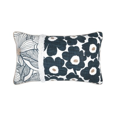 Coussin rectangulaire motif fleuri LOVELY CASA