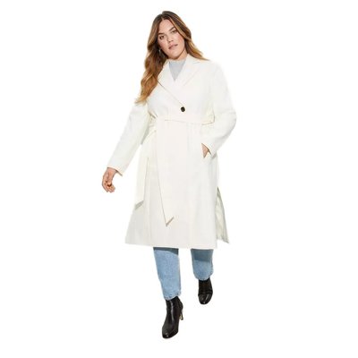 Manteau femme blanc casse La Redoute