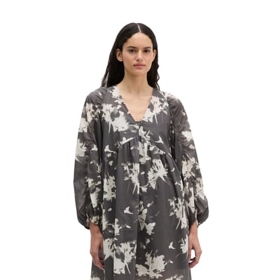 Robe d'été courte loose en voile de coton imprimé MARC O'POLO