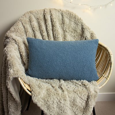 Malham Fleece Filled Cushion 30x50cm FURN.