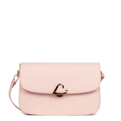 Sac trotteur à rabat aimanté en cuir, PARIS PHILOS LANCASTER