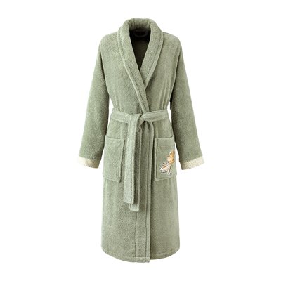 Peignoir long en coton,HABANO OLIVIER DESFORGES