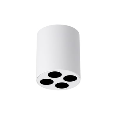 Plafonnier Aluminium Blanc LED 4 Zoe EDEN