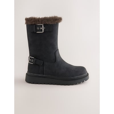 Bottes doublées de imitation fourrure NEXT