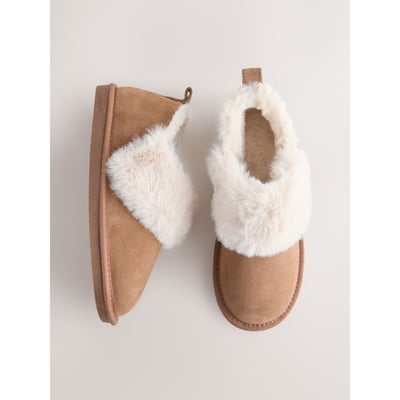 Chaussons en daim NEXT