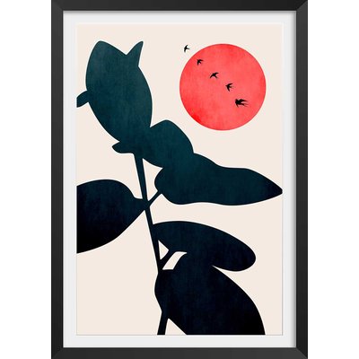Affiche ""Coucher de lune"" HEXOA