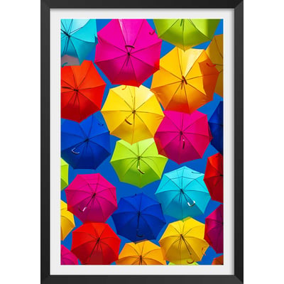 Affiche ciel de parapluies HEXOA