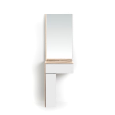 Ensemble console-miroir en placard, TETRIS HERDASA