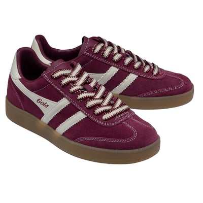 Scarpe da ginnastica con chiusura a strappo, in pelle, ELAN STRAP GOLA