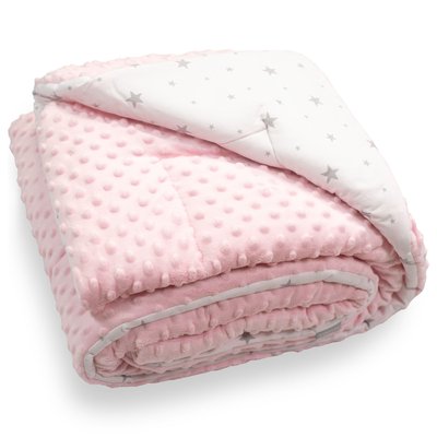 Couverture plaid réversible en minky STELLA SEVIRA KIDS